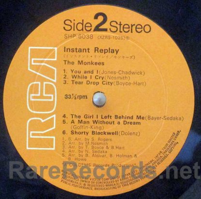 Monkees - Instant Replay original Japan LP