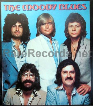 moody blues 1978 u.s. tour program