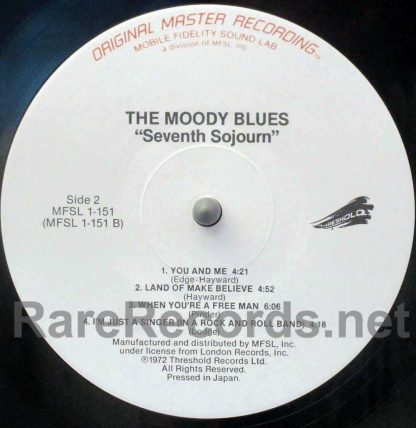 Moody Blues - Seventh Sojourn U.S. Mobile Fidelity lp
