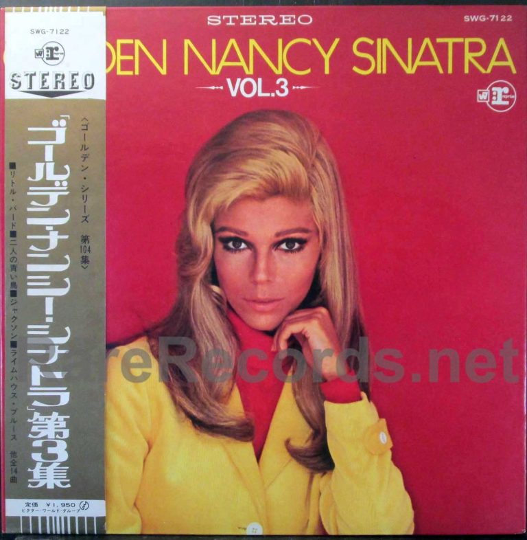 Nancy Sinatra – Golden Nancy Sinatra Volume 3 Japan-only LP with obi
