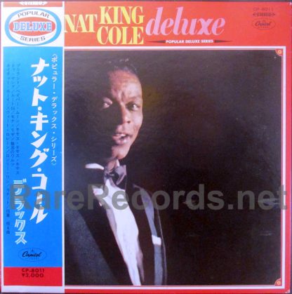 nat king cole - deluxe red vinyl japan LP