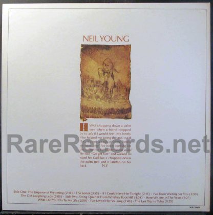 Neil Young - Neil Young Japan LP