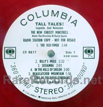 New Christy Minstrels - Tall Tales! u.s. red vinyl lp