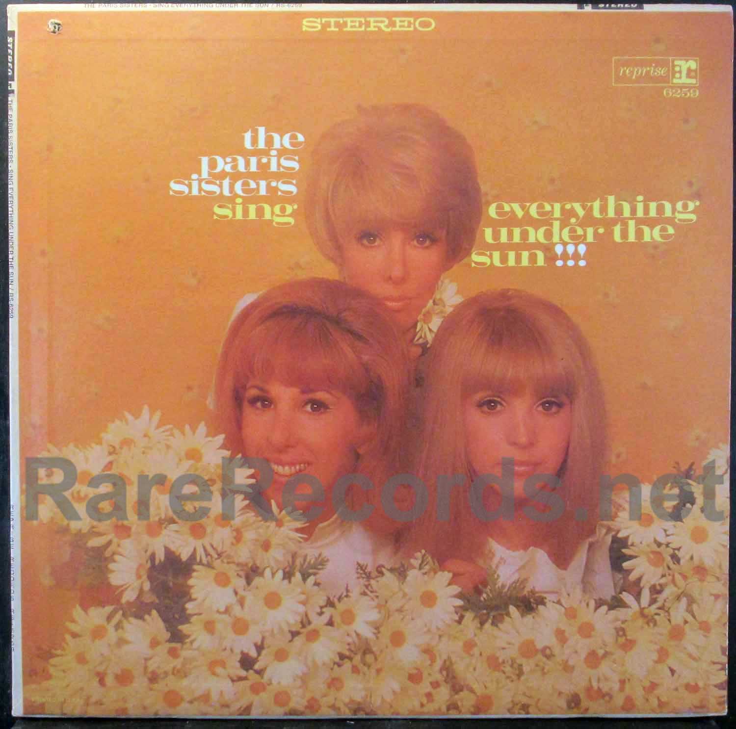 Paris Sisters - Sing Everything Under the Sun u.s. lp