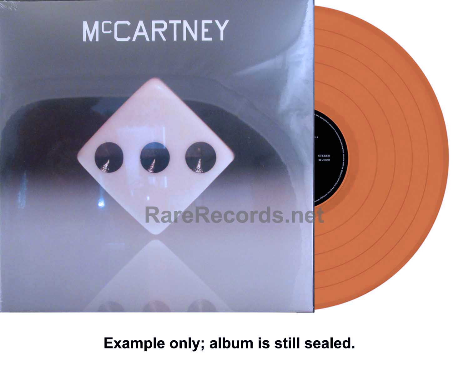 – McCartney III sealed edition German orange vinyl LP