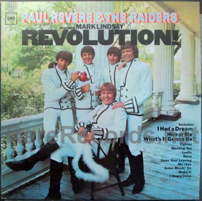 paul revere & the radiers - rvolution u.s. mono LP