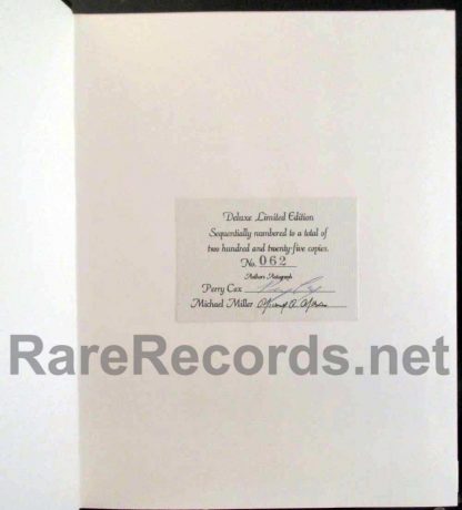 perry cox = beatles price guide signed