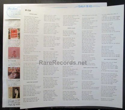 Peter, Paul & Mary - Moving 1965 red vinyl Japan LP