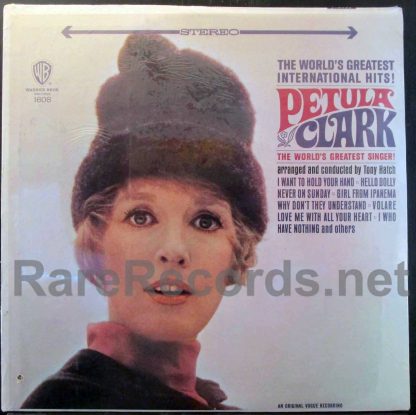 petula clark - the world's greatest international hits u.s. lp