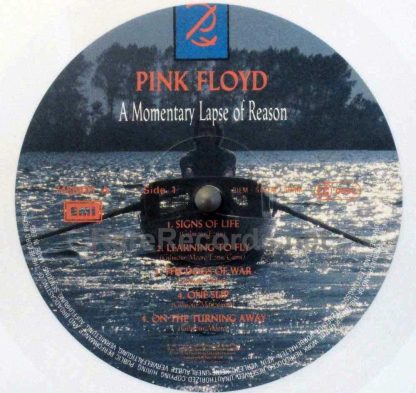 pink floyd a momentary lapse of reason french white vinyl lp