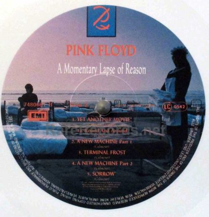 pink floyd a momentary lapse of reason french white vinyl lp