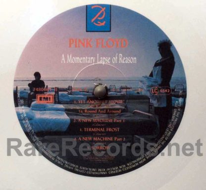 pink floyd a momentary lapse of reason white vinyl french lp
