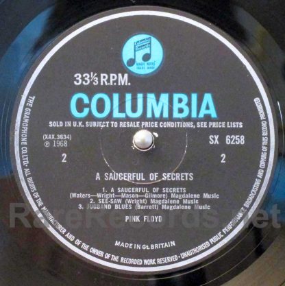 Pink Floyd - A Saucerful of Secrets UK mono LP
