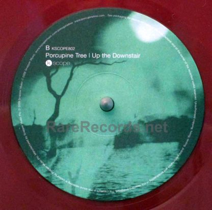 Porcupine Tree - Up the Downstair UK red vinyl LP