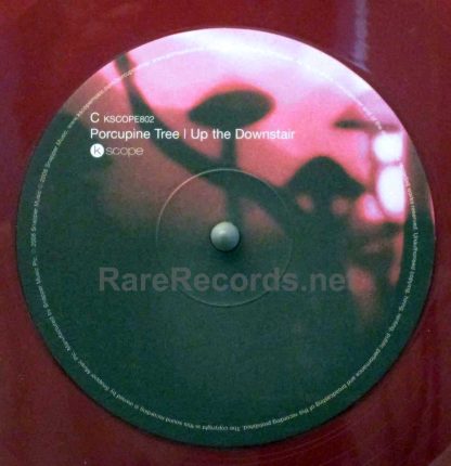 Porcupine Tree - Up the Downstair UK red vinyl LP