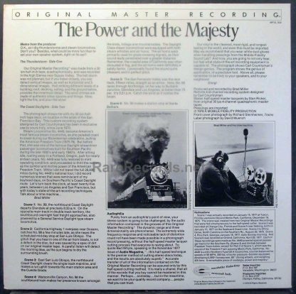 the power and the majesty u.s. mobile fidelity lp