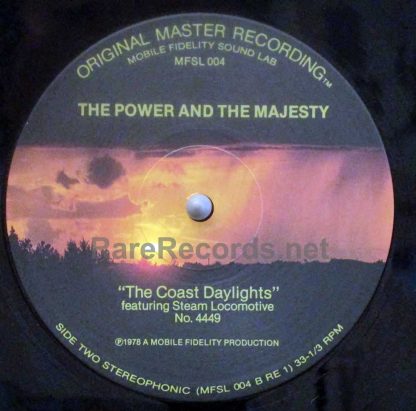 the power and the majesty u.s. mobile fidelity lp