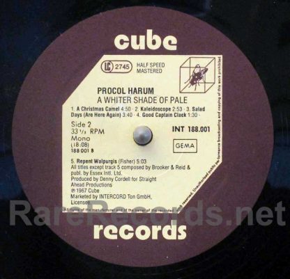 Procol Harum - A Whiter Shade of Pale german audiophile lp