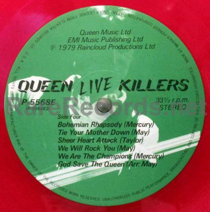 queen live killers japan lp