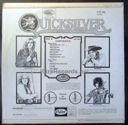 Quicksilver Messenger Service - Happy Trails 1969 UK LP