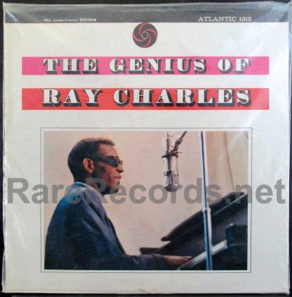 ray charles - the genius of ray charles U.S. lp