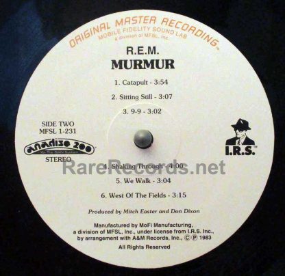 REM - Murmur 1995 U.S. Mobile Fidelity LP