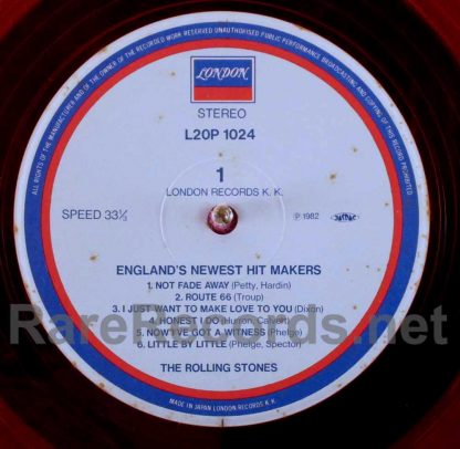 rolling stones - england's newest hitmakers orange vinyl japan lp