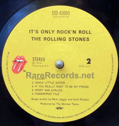 The Rolling Stones – It's Only Rock 'N Roll 1979 Japan LP