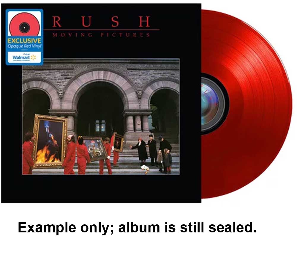 rush moving pictures u.s. red vinyl lp