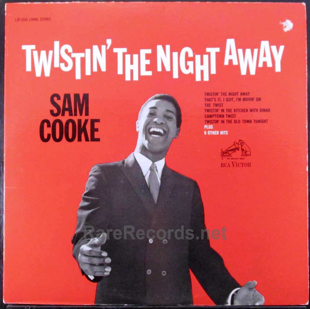 sam cooke - twistin' the night away stereo lp