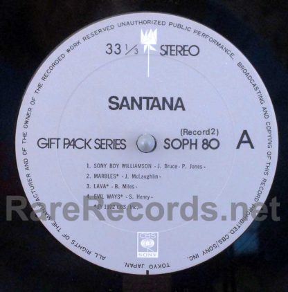 santana - gift pack japan lp