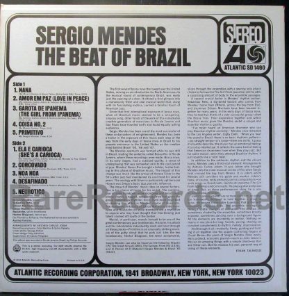 sergio mendes the beat of brazil u.s. stereo lp