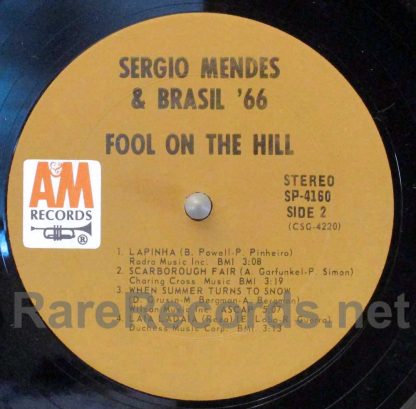 Sergio Mendes & Brasil '66 - Fool on the Hill 1968 U.S. stereo LP
