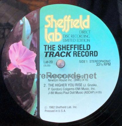 The Sheffield Track Record u.s. lp