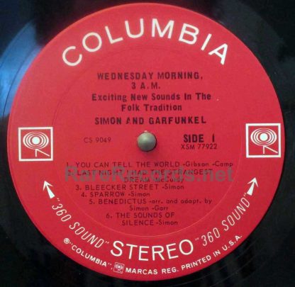 Simon & Garfunkel - Wednesday Morning, 3 AM 1970 U.S. stereo LP