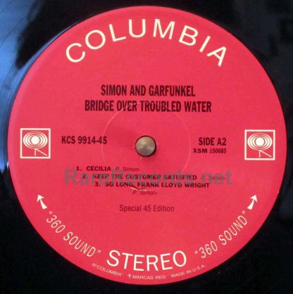 Simon & Garfunkel - Bridge Over Troubled Water U.S. Classic Records LP