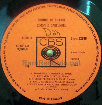 Simon & Garfunkel - The Sounds of Silence original UK stereo LP