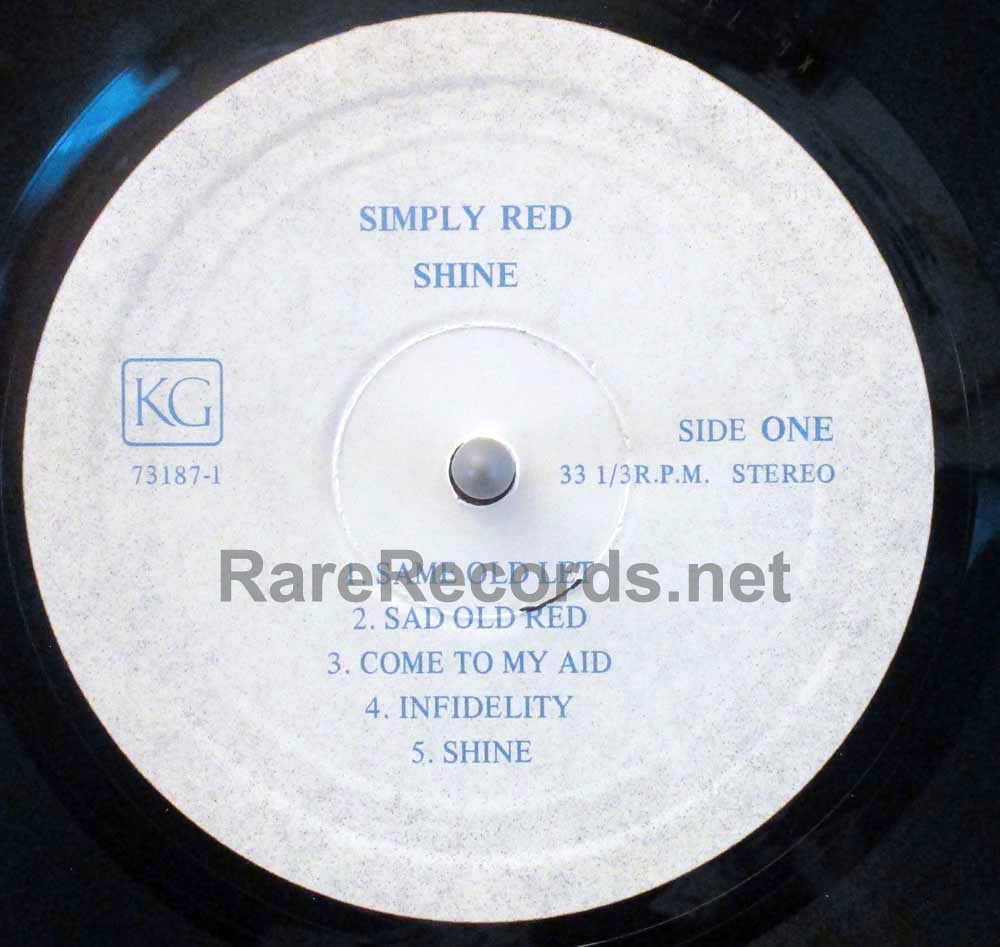 Simply Red – Shine live LP set