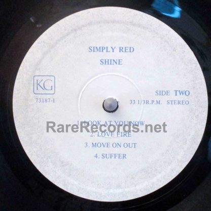 simply red shine japan live LP