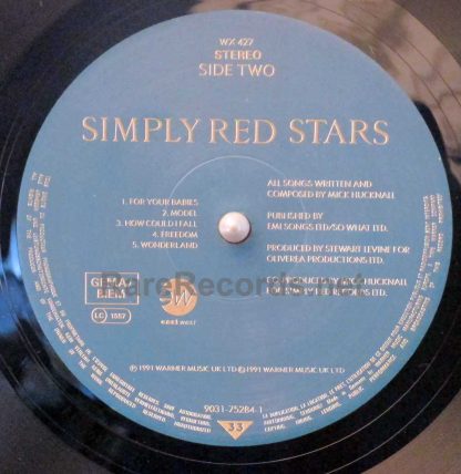 simply red stars german lp