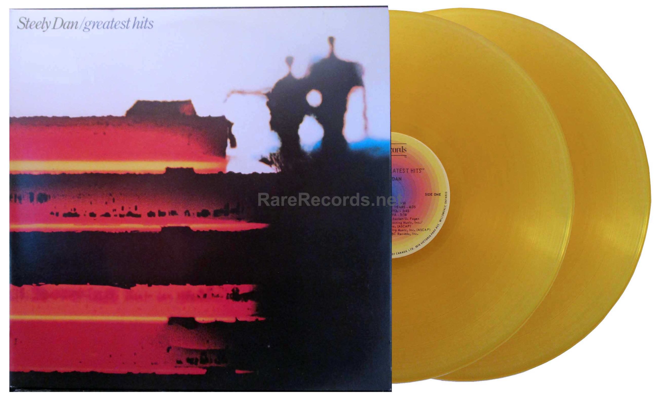 Steely Dan - Greatest Hits Canada yellow vinyl LP