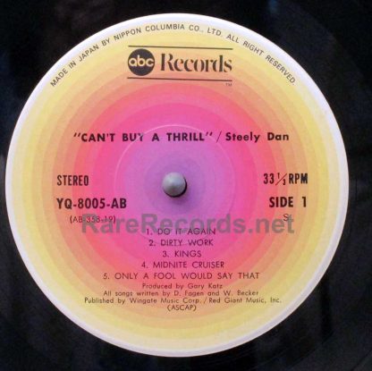 steely dan can't buy a thrill japan lp
