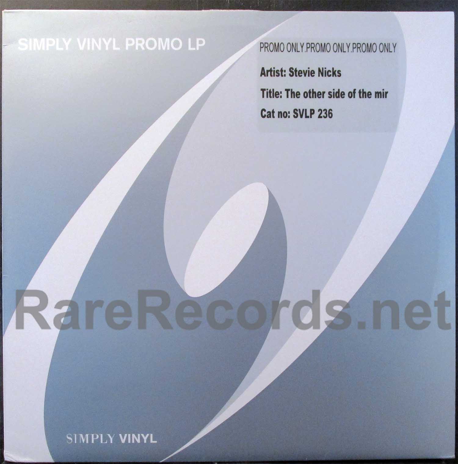 stevie nicks -The Other Side of the Mirror simply vinyl test pressing lp