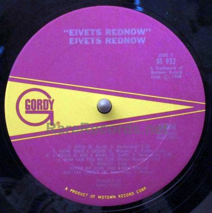 Stevie Wonder - Eivets Rednow 1968 U.S. LP