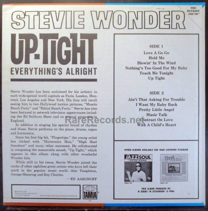stevie wonder up-tight u.s. mono lp