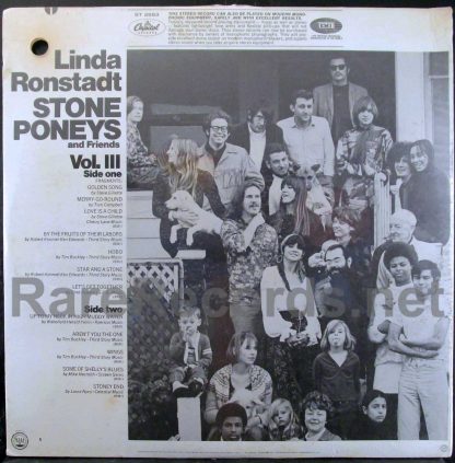linda ronstadt - stoney poneys vol. III u.s. lp