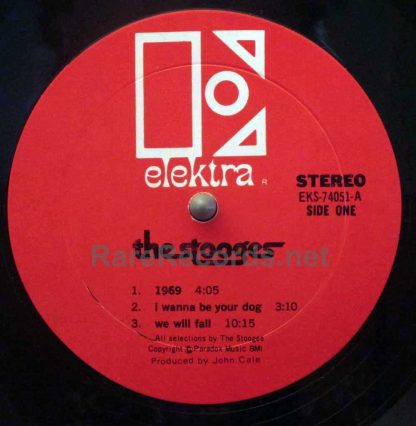 Stooges - The Stooges 1969 U.S. red label LP