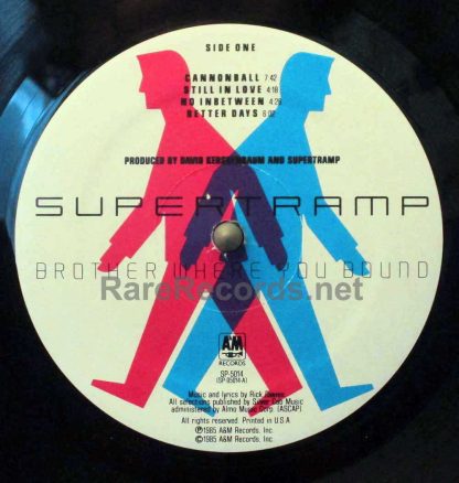 Supertramp - Brother Where You Bound 1985 U.S. LP