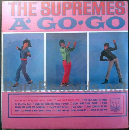 Supremes - A Go-Go u.s. mono lp