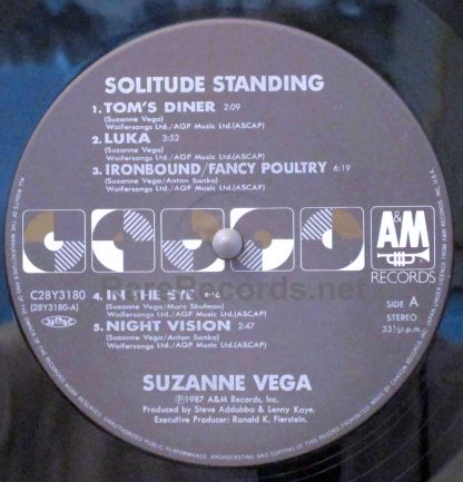 suzanne vega - solitude standing japan lp